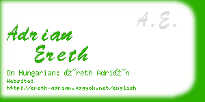 adrian ereth business card